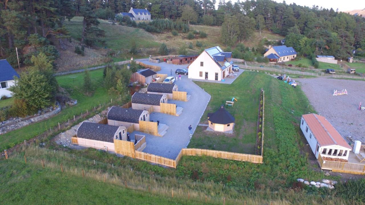 Tigh An Each B&B & Laggan Glamping Newtonmore Exterior foto